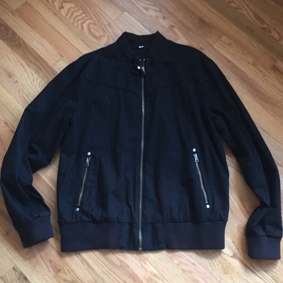 guess reversible bomber jacket